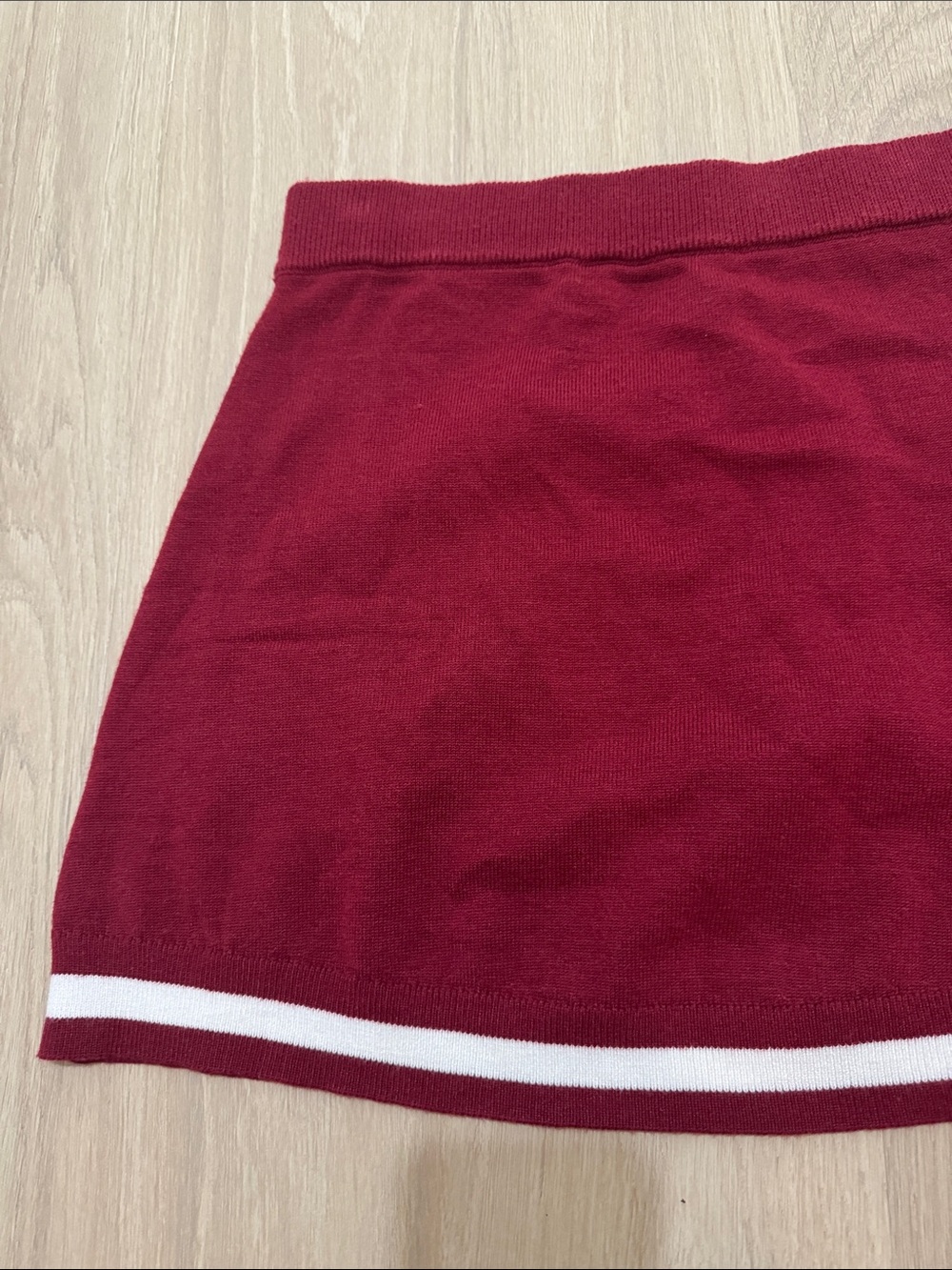 Day + Moon Women's Red College Sweater Skirt Small NWT - Picture 6 of 12